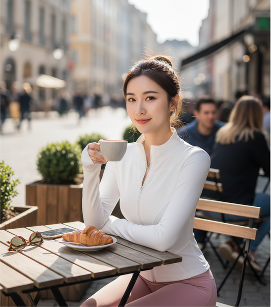 Swift Dry Active Zip Jacket